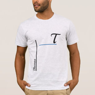 Camiseta Iniciais Minimalistas e Nome Vertical