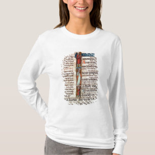 Camiseta Inicial de Historiated "mim" que descrevo Ruth