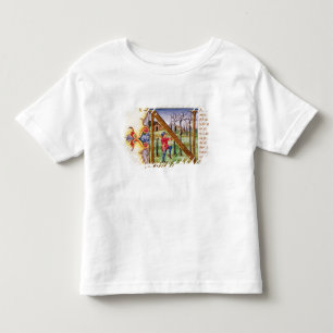 Camiseta Inicial 'N de Historiated