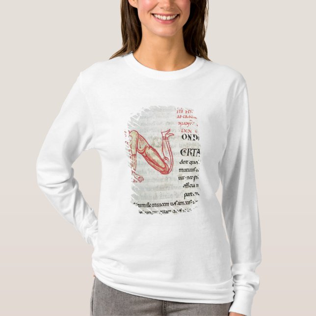 Camiseta Inicial 'N de Historiated (Frente)