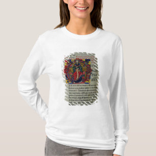 Camiseta Inicial "O" da Senhora 2 fol.8 Historiated que