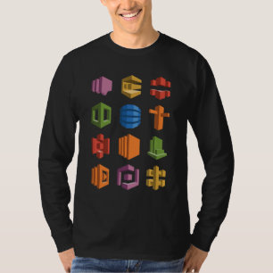 Camiseta Inicialização Hackerthon da pilha de tecnologia da