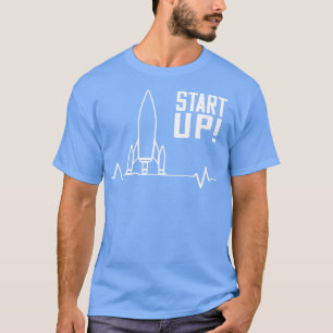 Camiseta Iniciar o Rocket Entrepreneur