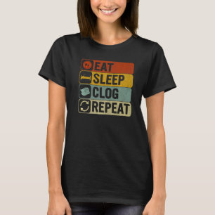 Camiseta Iniciar registro do registro de repetição do regis