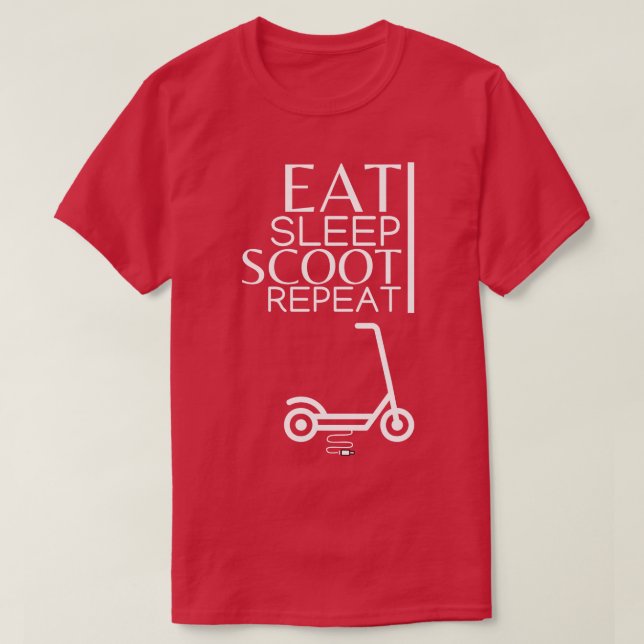 Camiseta Iniciar Scoot do Sono Repetir 1 (Frente do Design)
