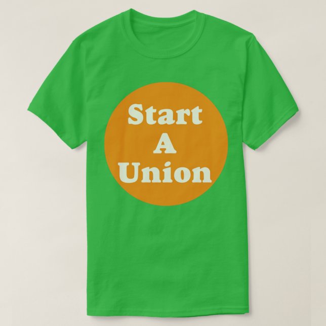 Camiseta Iniciar Uma União (Frente do Design)