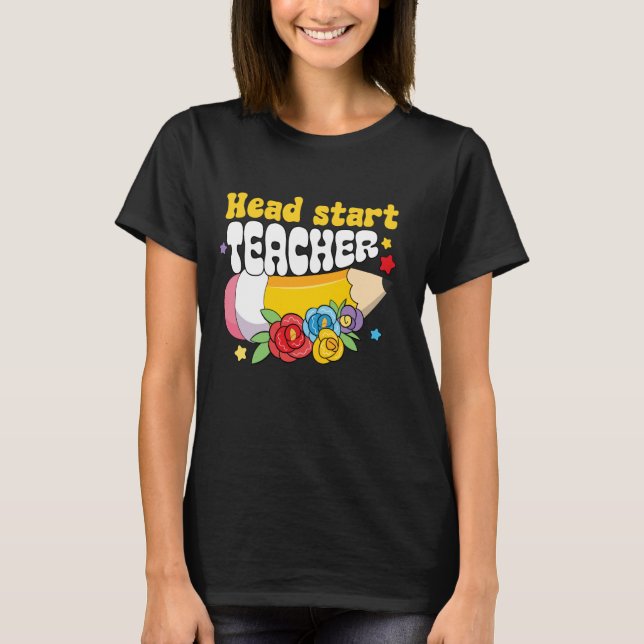 Camiseta Início Chefe Equipe de Professores Início Coluna I (Frente)