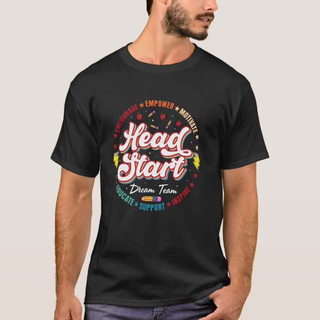 Camiseta Início da Equipe de Chefia Formação de Professores (Frente)