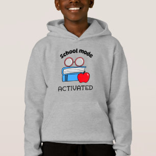 Camiseta Início da Escola Ativado em Modo Escolar