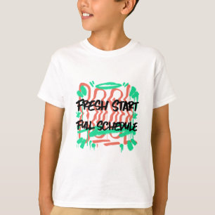 Camiseta Início da escola de Cheio