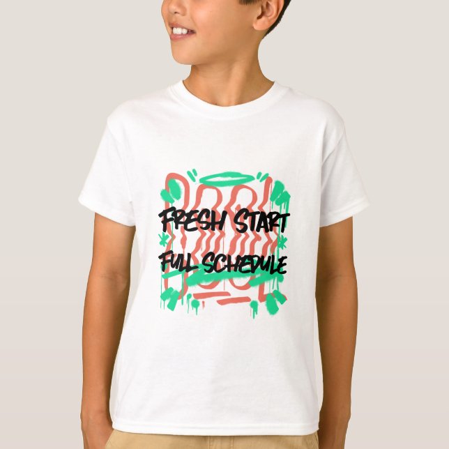 Camiseta Início da escola de Cheio (Frente)