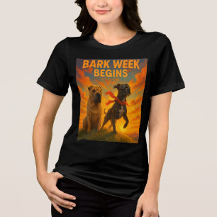 Camiseta Início da Semana do latido