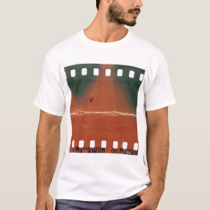 Camiseta Início de filme 35mm, riscos legais.