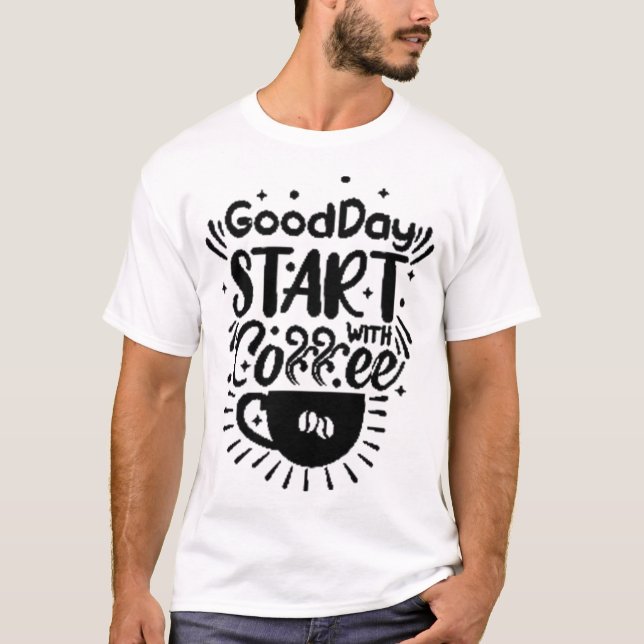 Camiseta Início do BomDia com Café (Frente)