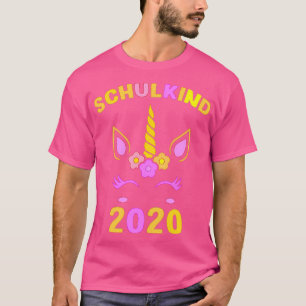 Camiseta Início do ingresso escolar 1 criança engraçada