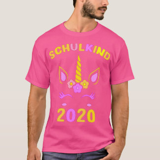 Camiseta Início do ingresso escolar 1 criança engraçada