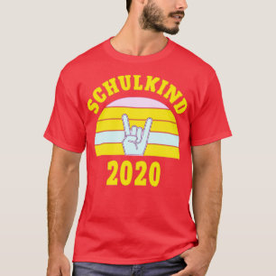 Camiseta Início do recrutamento escolar de crianças de idad