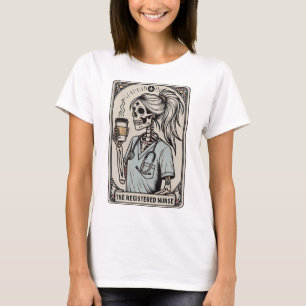 Camiseta Injetor de Enfermeiro de Estética do Dia das Bruxa