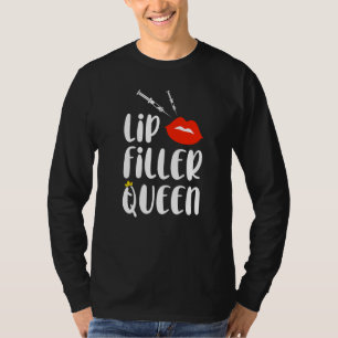 Camiseta Injetor de Enfermeiro Estético da Seringa Queen
