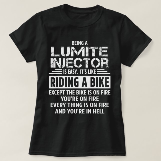 Camiseta Injetor de Lumite (Frente do Design)