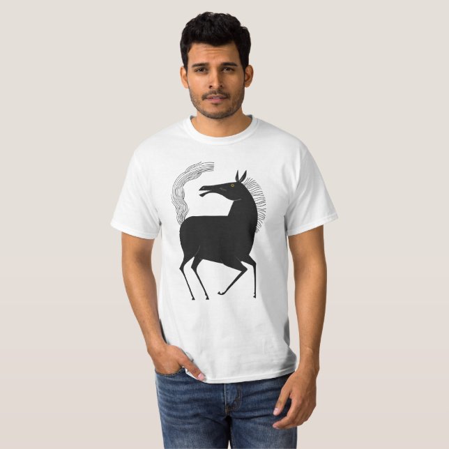 Camiseta Ink Talking Fantasy V01 CAVALO (Frente Completa)