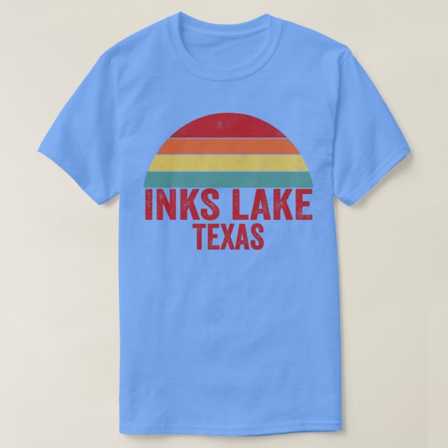 Camiseta Inks Lake State Park Texas (Frente do Design)
