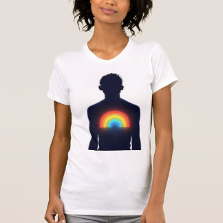 Camiseta  Inner Rainbow Glow