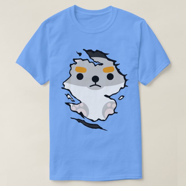 Camiseta Inner Shiba Inu (Frente do Design)