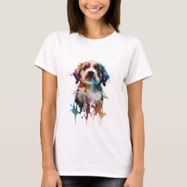 Camiseta Innocent Pup: Adorable ilustración de un pequeño p