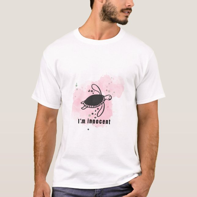 Camiseta innocent tortoise (Frente)