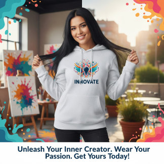 Camiseta Innovate Lightbulb Color Splash Art