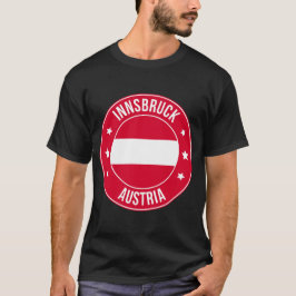 Camiseta Innsbruck, Áustria Cidade