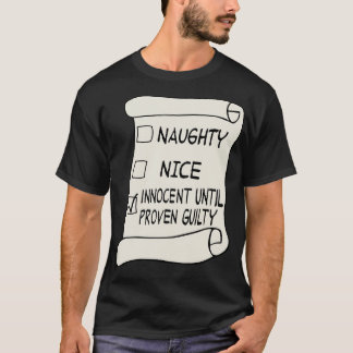 Camiseta Inocente da Lista Inocente ou Inocente até que se