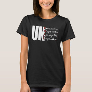 Camiseta Inquebrantável Empoderamento Motivacional Feminino