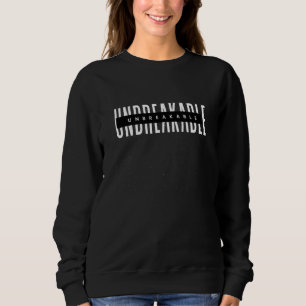 Camiseta Inquebrável Ousado e Inspirador com Mensagem Posit
