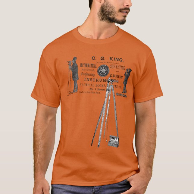 Camiseta INQUÉRITO SOBRE TERRAS DE INQUÉRITO 1856 Boston Ad (Frente)