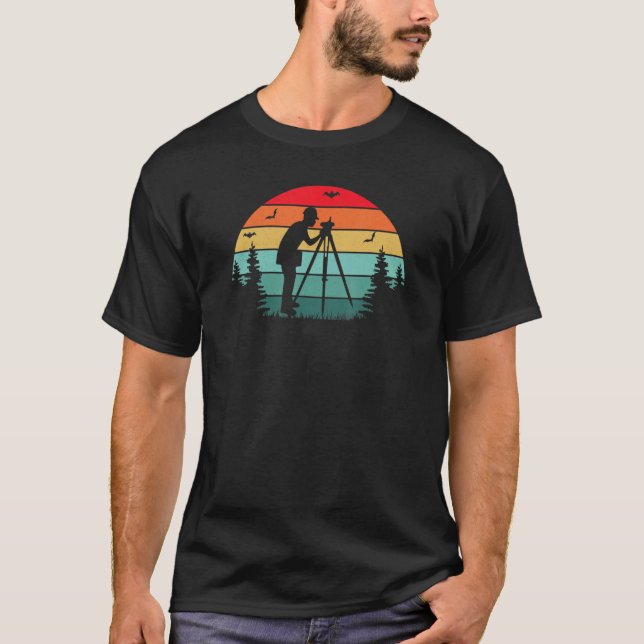 Camiseta Inquéritos Retro Vintage Land Examiner Ca (Frente)