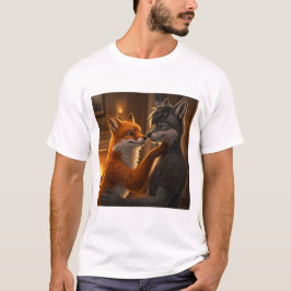 Camiseta Inquietação no Fireside: Uma Embraque de Raposa e
