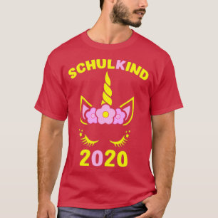 Camiseta Inscrição na escola 2020 infantil na escola rock c