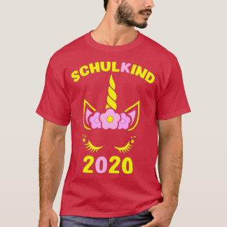 Camiseta Inscrição na escola 2020 infantil na escola rock c
