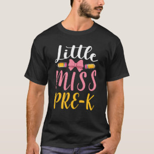 Camiseta Inscrição Na Escola Pré-K De Ensino Na Pré-Escola