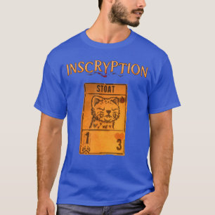 Camiseta Inscryption Jogo de Cartas Psicológico Stoad Hallo