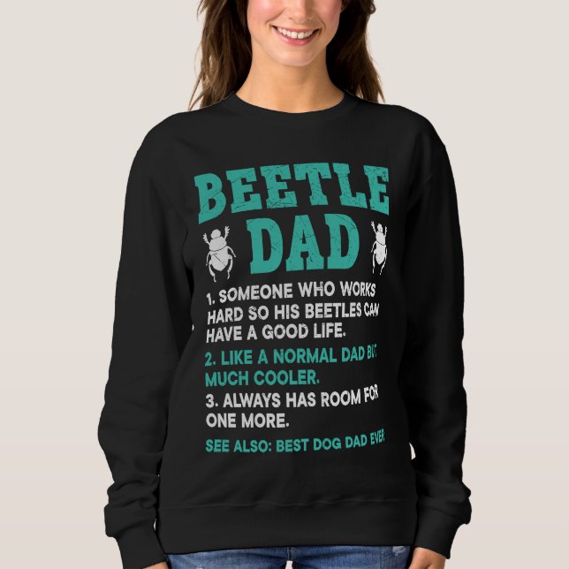 Camiseta Insect  Entomology Future Entomologist Beetle Dad (Frente)