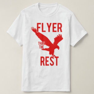 Camiseta Insecto do que o vermelho/branco do resto
