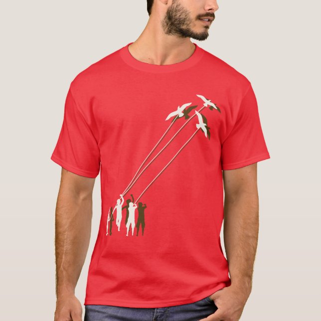 Camiseta Insectos do pássaro (Frente)