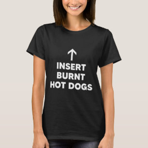 Camiseta Inserir Cachorros Quentes Queimados Cachorro Quent