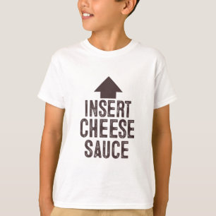 Camiseta Inserir Molho de Queijo Divertido Halloween Seta A