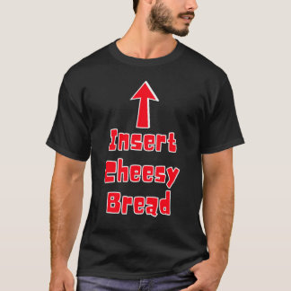 Camiseta Inserir Seta De Pão De Queijo Apontando Para O Feb