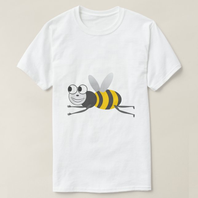 Camiseta Inseto Abelha Bombom (Frente do Design)