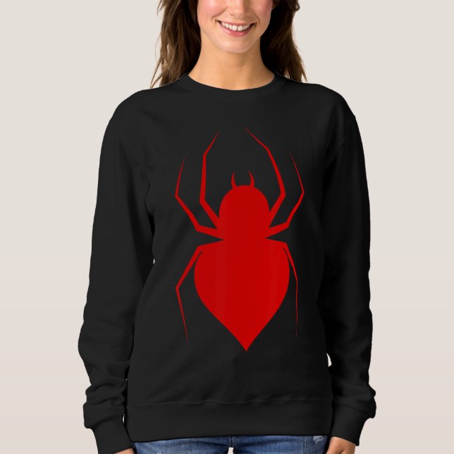 Camiseta Inseto Aracnófilo na Web das Aranhas Cobweb Red Sp (Frente)